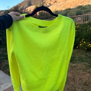 Neon sweater
